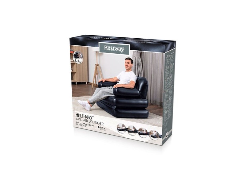 Надуваем стол Bestway 191 x 38 x 25 cm Черен