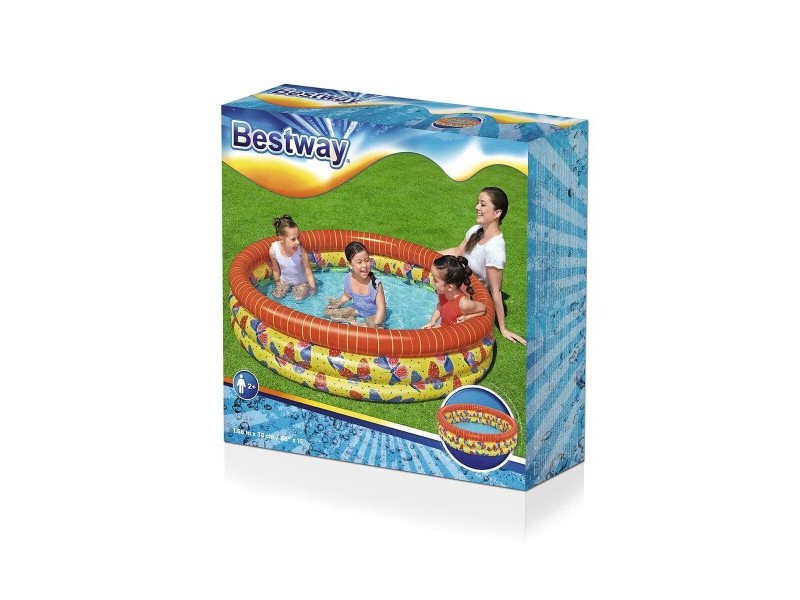 Детски басейн Bestway Пеперуди 168 x 38 cm