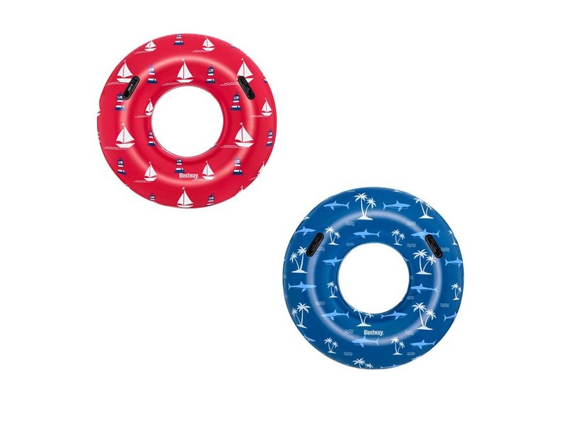 Надуваема Плувка Bestway Ø 119 cm Многоцветен