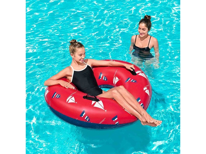 Надуваема Плувка Bestway Ø 119 cm Многоцветен