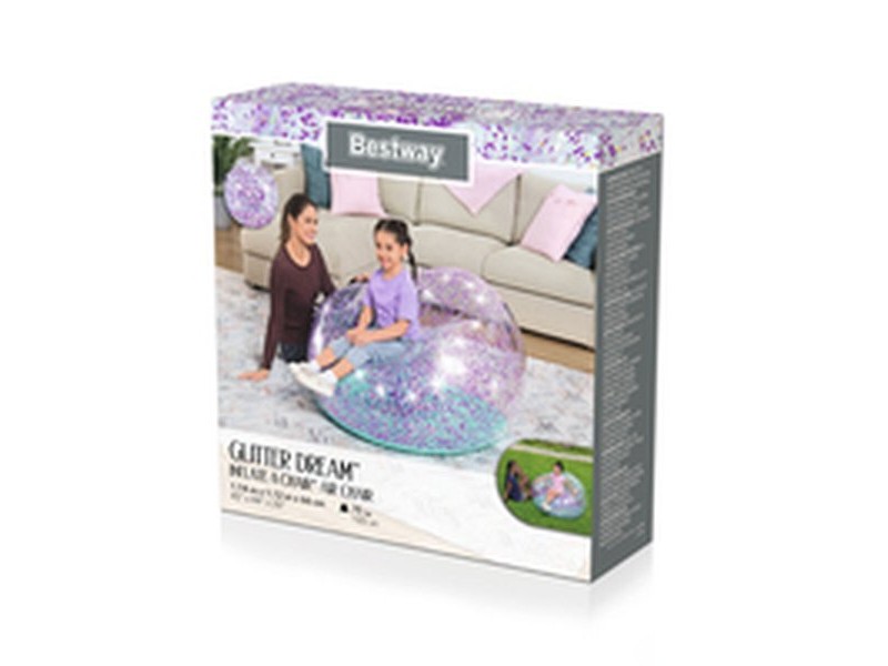 Надуваем стол Bestway Многоцветен 114 x 112 x 66 cm 122 x 114 x 66 cm Пурпурин