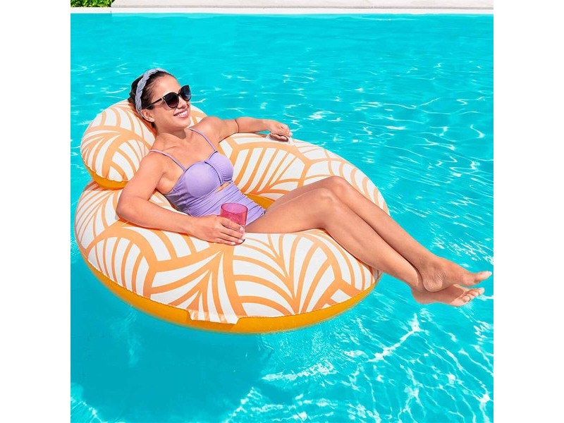 Надуваем стол за басейн Bestway Deluxe 118 x 117 cm Оранжев