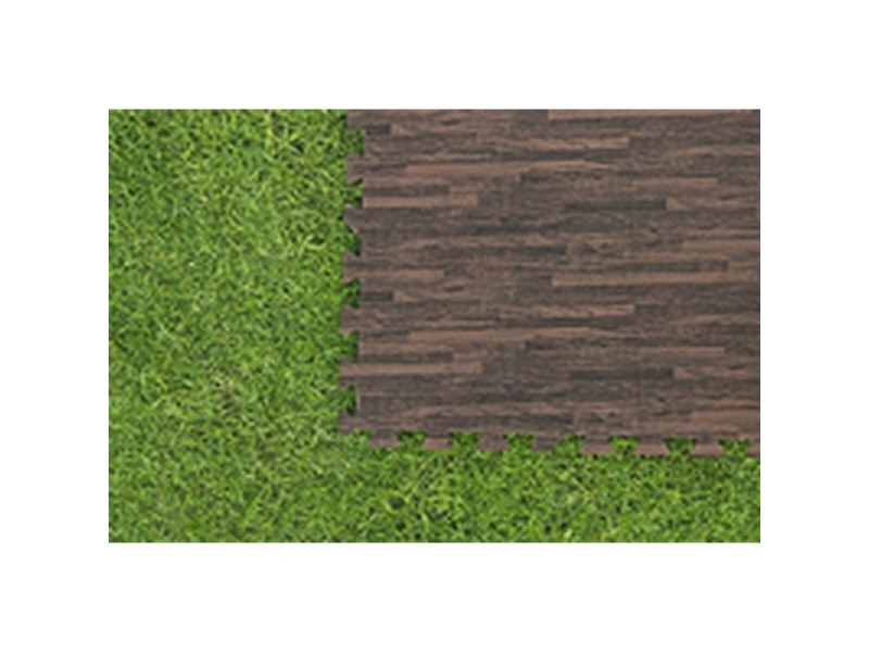 Защитен под за разглобяеми басейни Bestway 50 x 50 cm Дървен