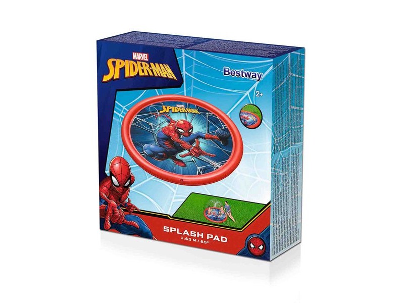 Спринклер Играчка Водна Пръскачка Bestway Пластмаса Spiderman Ø 165 cm