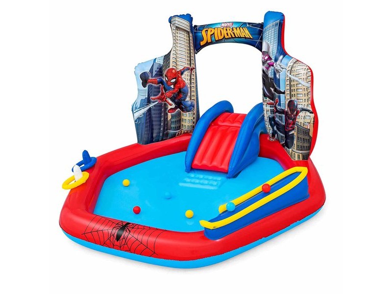 Детски басейн Bestway Spiderman 211 x 206 x 127 cm Игрище Детски басейн Bestway Spiderman 211 x 206 x 127 cm Игрище