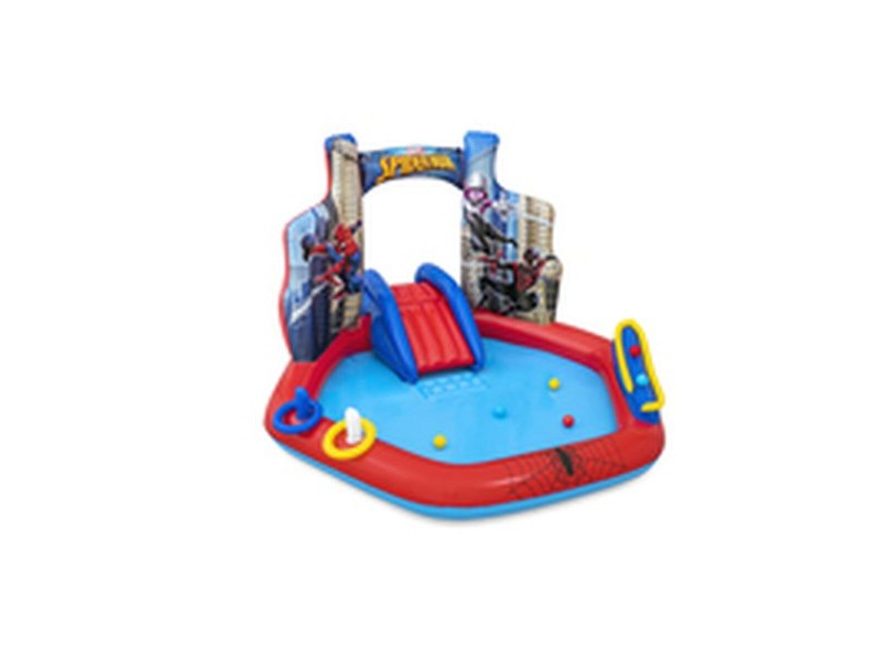 Детски басейн Bestway Spiderman 211 x 206 x 127 cm Игрище Детски басейн Bestway Spiderman 211 x 206 x 127 cm Игрище