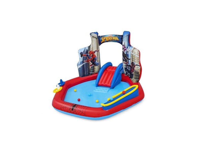 Детски басейн Bestway Spiderman 211 x 206 x 127 cm Игрище Детски басейн Bestway Spiderman 211 x 206 x 127 cm Игрище