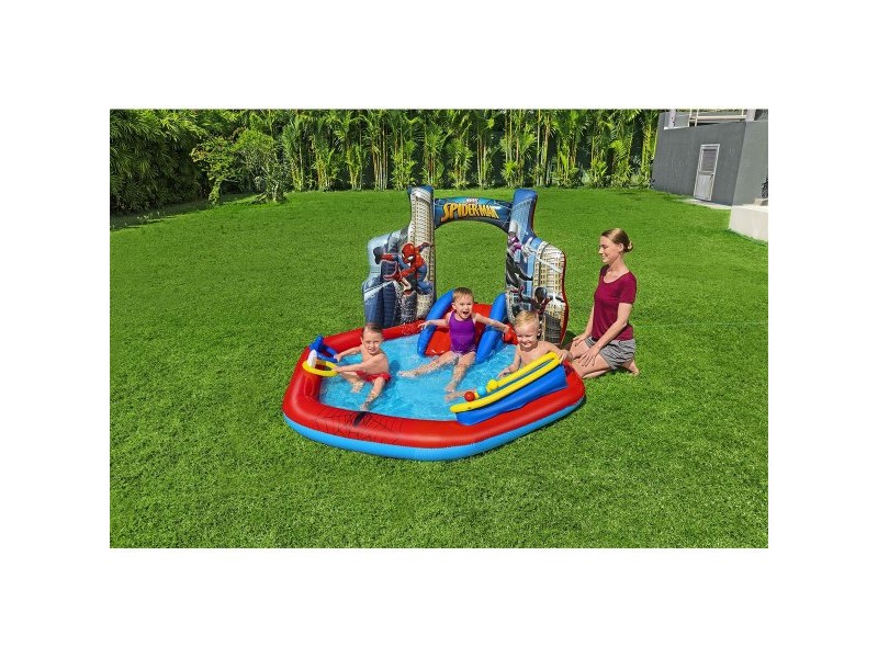 Детски басейн Bestway Spiderman 211 x 206 x 127 cm Игрище Детски басейн Bestway Spiderman 211 x 206 x 127 cm Игрище