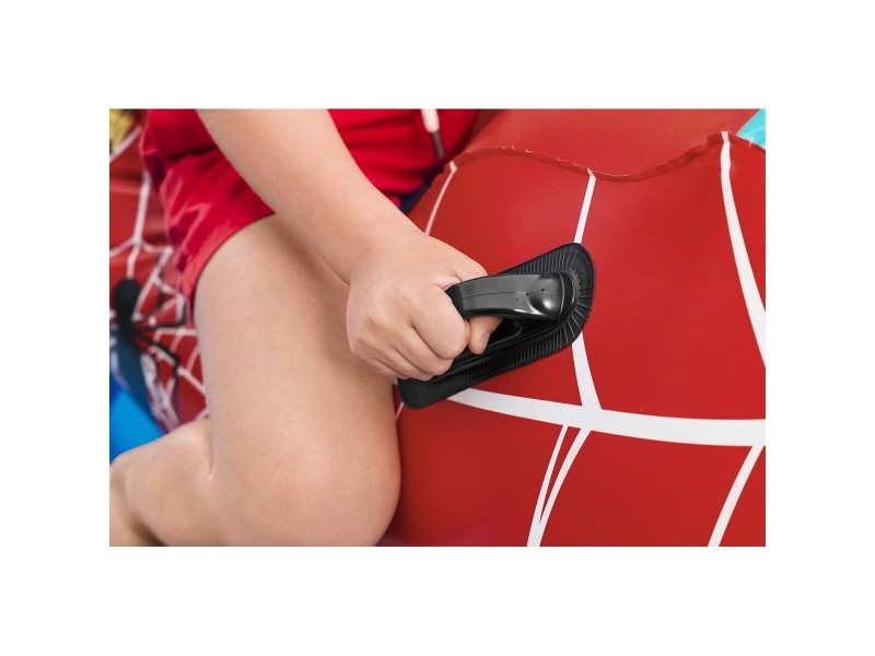Надуваем матрак Bestway Spiderman Мото 170 x 84 cm