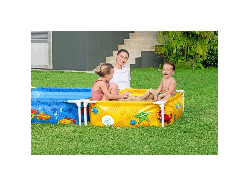 Детски басейн Bestway 213 x 122 x 30,5 cm