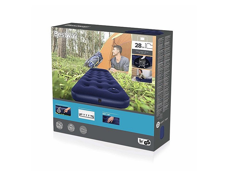Air Bed Bestway 185 x 76 x 28 cm Индивидуален