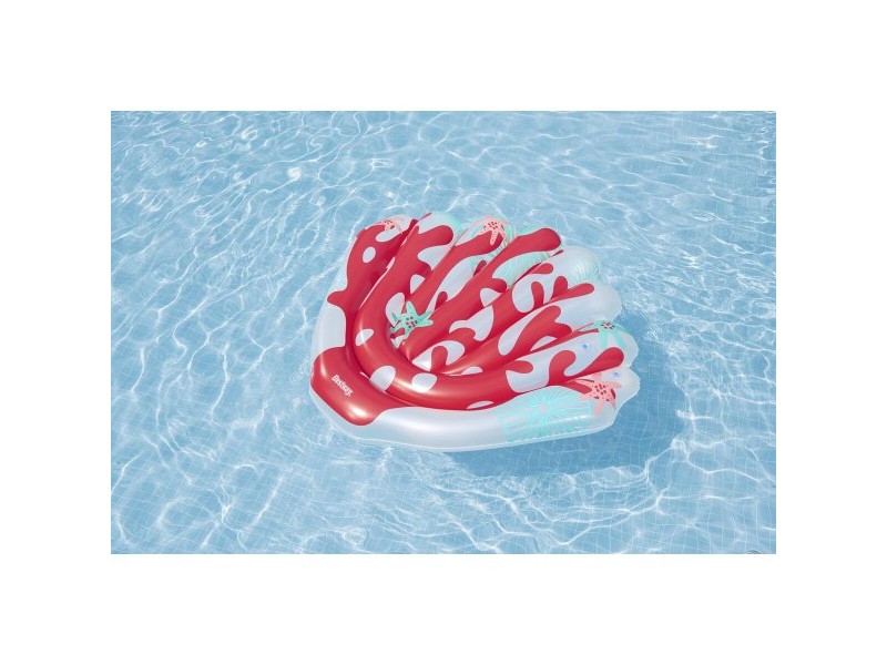 Надуваем матрак Bestway 143 x 139 x 19 cm