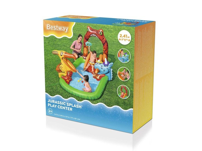 Детски басейн Bestway Jurassic Splash 240 x 140 x 137 cm