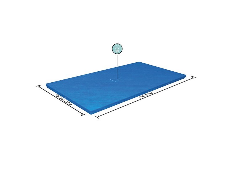 Покривало за плувен басейн Bestway Син 300 x 201 x 66 cm