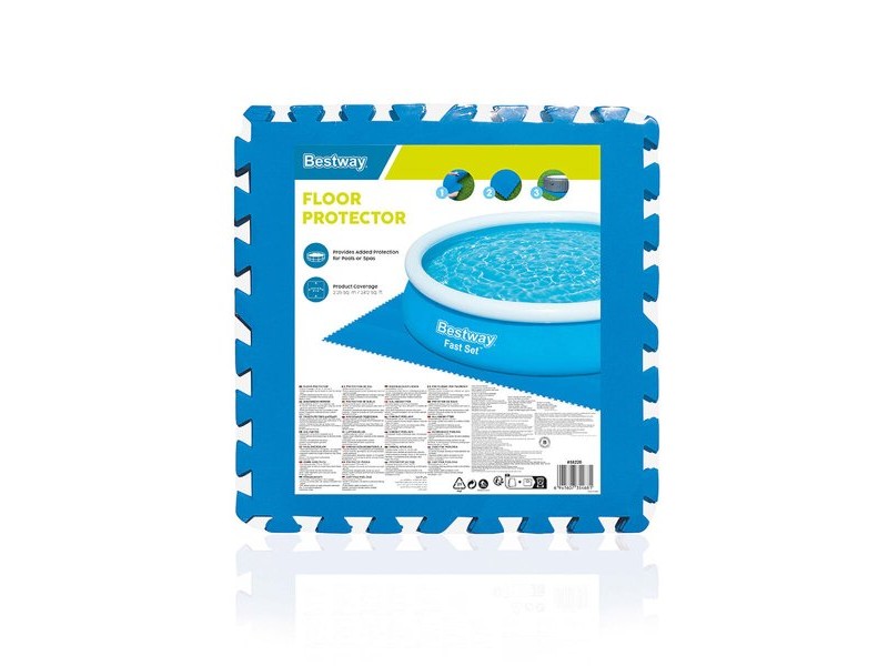 Защитен под за разглобяеми басейни Bestway 50 x 50 cm