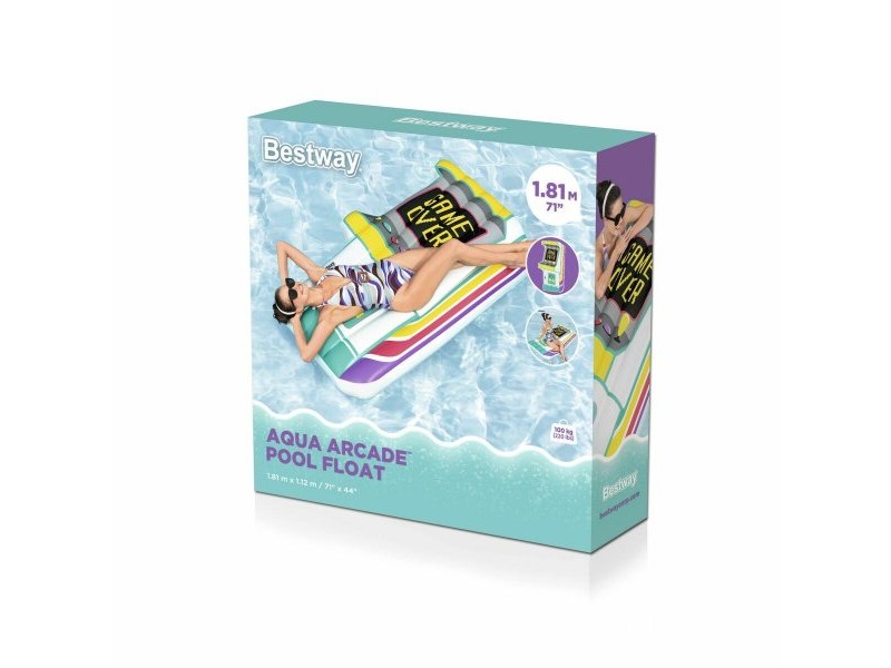Надуваем матрак Bestway Arcade 174 x 99 x 22 cm