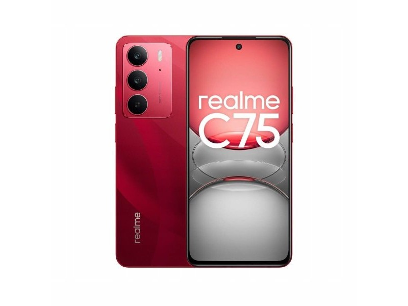 Смартфони Realme C75 8-256 RD Octa Core 8 GB RAM 256 GB Червен 6,72
