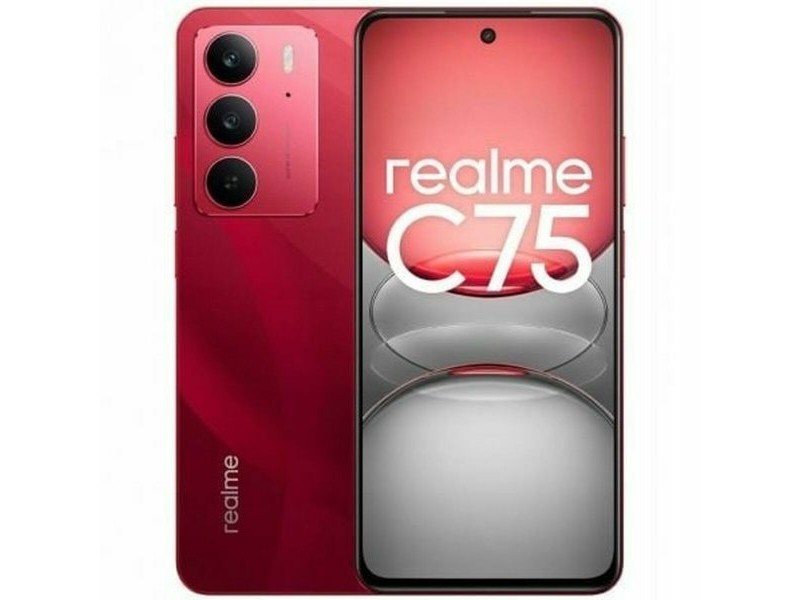 Смартфони Realme C75 8-256 RD Octa Core 8 GB RAM 256 GB Червен 6,72