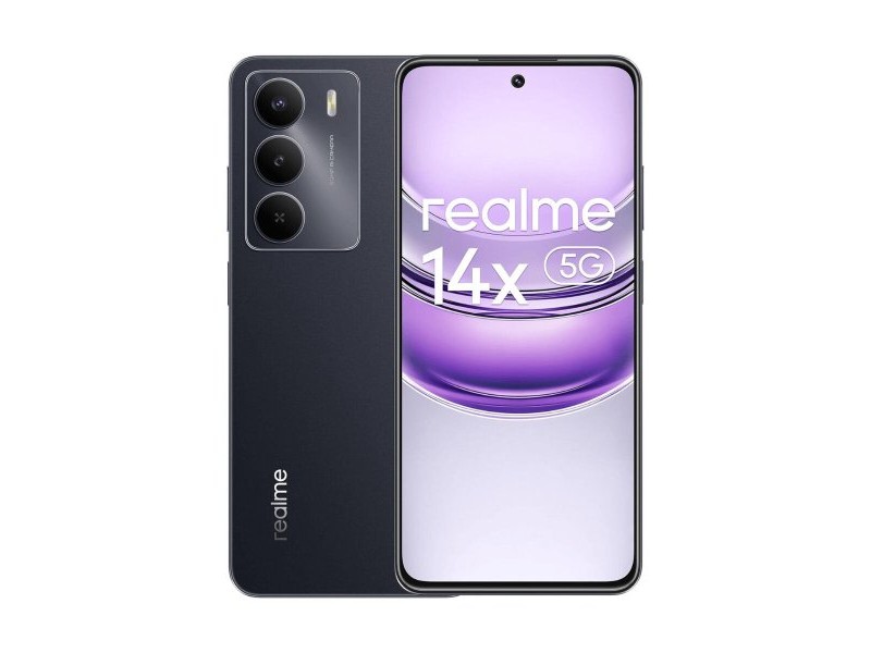 Смартфони Realme 14X 5G 6-128 BK Octa Core 6 GB RAM 128 GB Черен 6,67