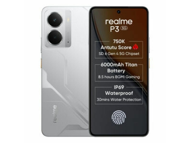Смартфони Realme 256 GB Сив