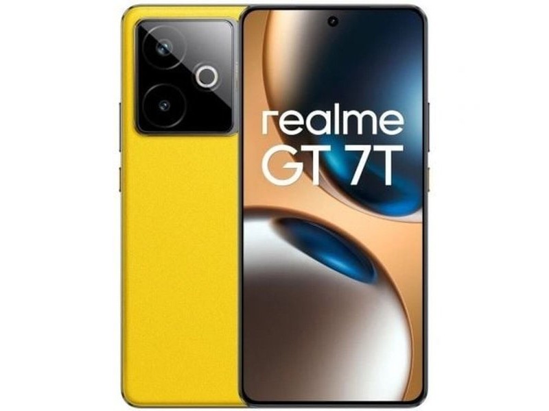 Смартфони Realme GT 7T Octa Core 12 GB RAM 512 GB Жълт 6,8