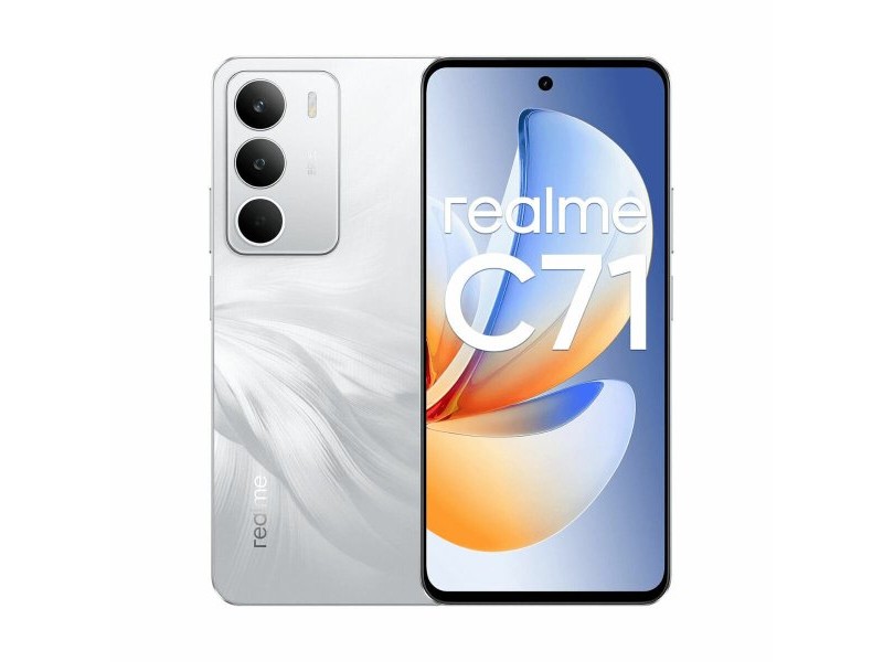 Смартфони Realme Realme C71 Octa Core 8 GB RAM 256 GB Бял 6,67