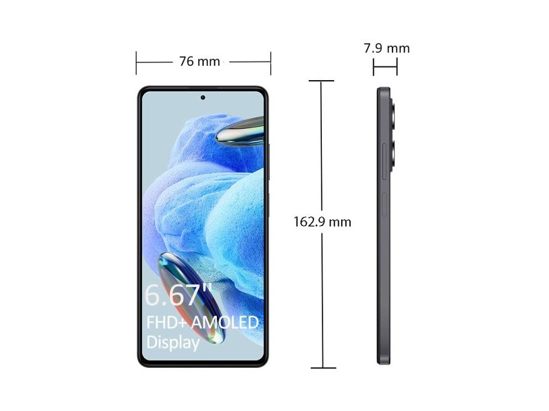 Смартфони Xiaomi Redmi Note 12 Pro 5G Черен 6,67