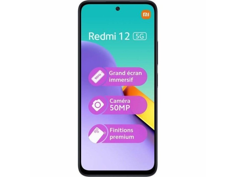Смартфони Xiaomi REDMI 12 5G 4-128 BK 6,8