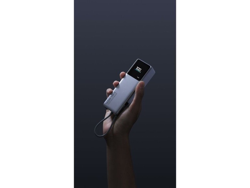 Powerbank Xiaomi 165W ICAB 10000 GY Сив 10000 mAh 165 W