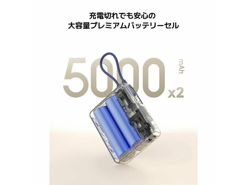 Powerbank Xiaomi 33W PB ICAB 10000 BG Бежов 5600 mAh