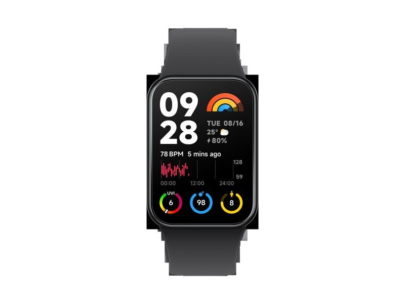 Смарт часовник Xiaomi Smart Band 8 Pro Черен