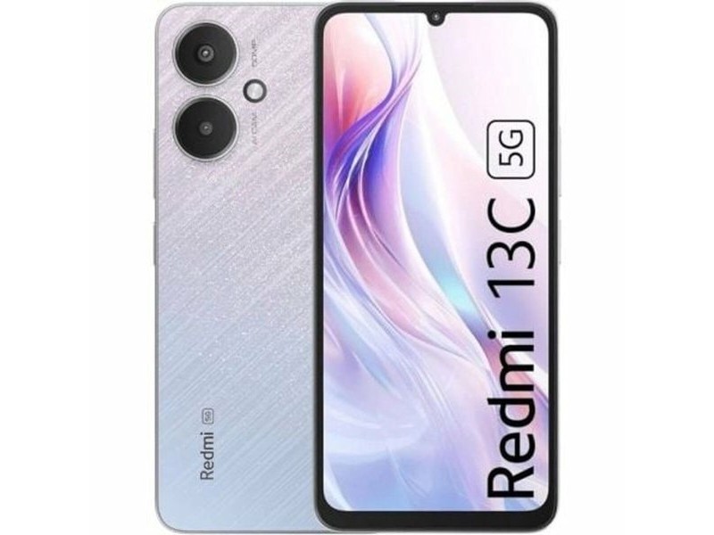 Смартфони Xiaomi REDMI 13C 5G 4-128 SV Octa Core 4 GB RAM 128 GB Сребрист