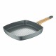 Оребрен Тиган San Ignacio Earth Grey SG-6754 Сив Алуминий 28 x 28 cm