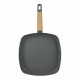 Оребрен Тиган San Ignacio Earth Grey SG-6754 Сив Алуминий 28 x 28 cm