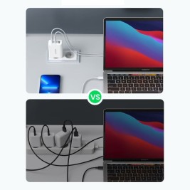 Зарядно за стена Ugreen 120949 Бял 65 W