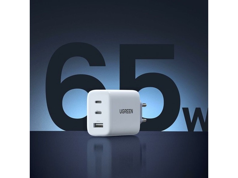 Зарядно за стена Ugreen 120949 Бял 65 W
