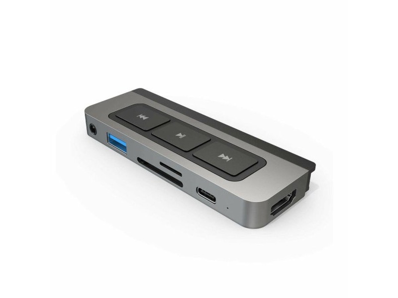 USB извод Hyper HD449 Сив Сребрист