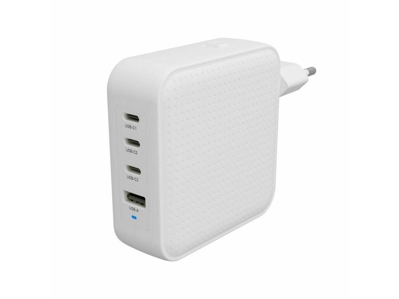 Зарядно за стена Hyper HJ1002WHWWGL Бял 100 W