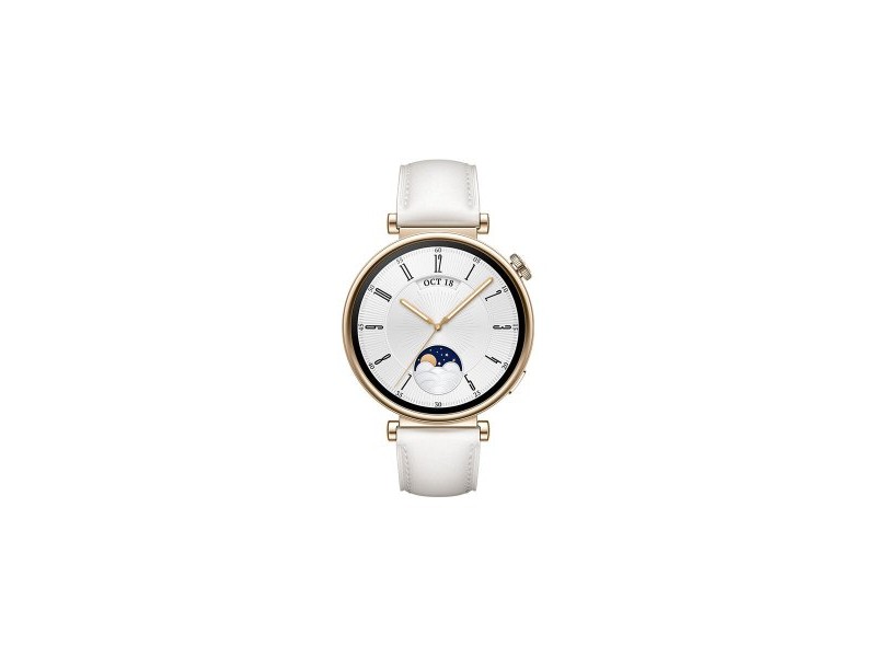 Смарт часовник GT4 Classic Huawei Watch GT 4 41mm Бял Златен
