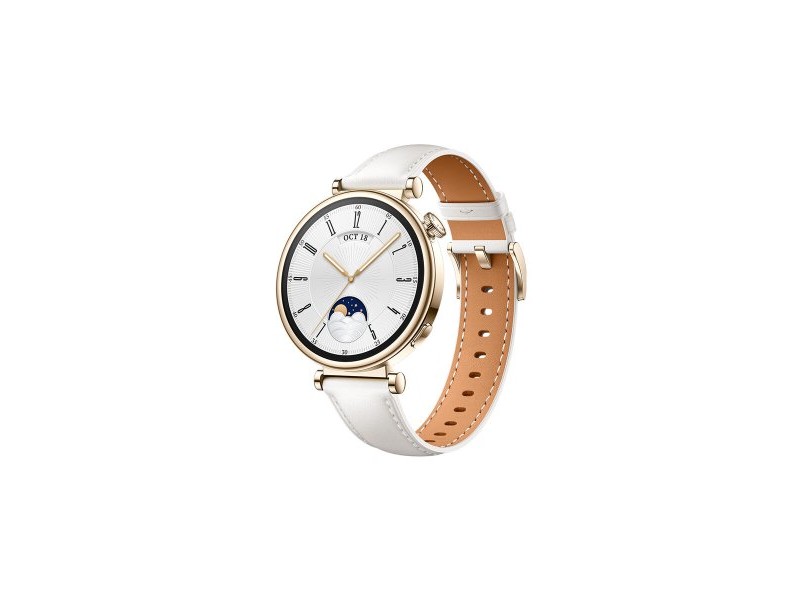 Смарт часовник GT4 Classic Huawei Watch GT 4 41mm Бял Златен