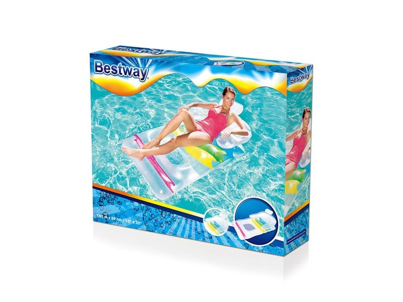 Надуваем матрак Bestway 165 x 89 cm