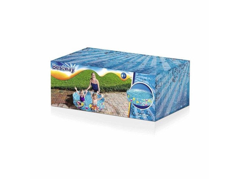 Детски басейн Bestway 25 x 121 x 121 cm 122 x 122 x 25 cm Детски басейн Bestway 25 x 121 x 121 cm 122 x 122 x 25 cm