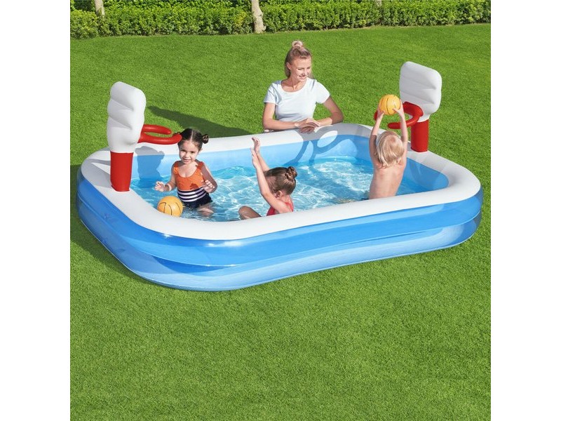Детски басейн Bestway 636 L 254 x 168 x 102 cm Баскетбол