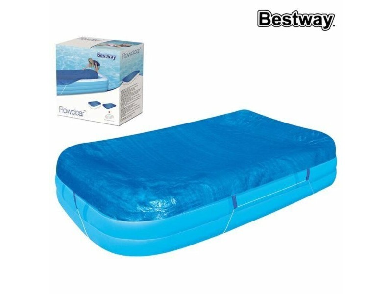 Покривало за плувен басейн Bestway Син 305 x 183 cm Покривало за плувен басейн Bestway Син 305 x 183 cm