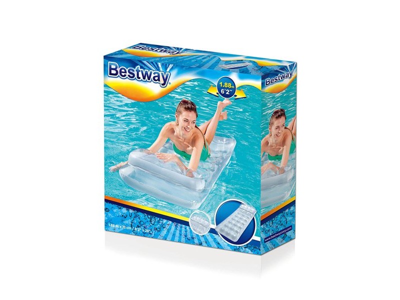 Надуваем матрак Bestway 188 x 71 cm