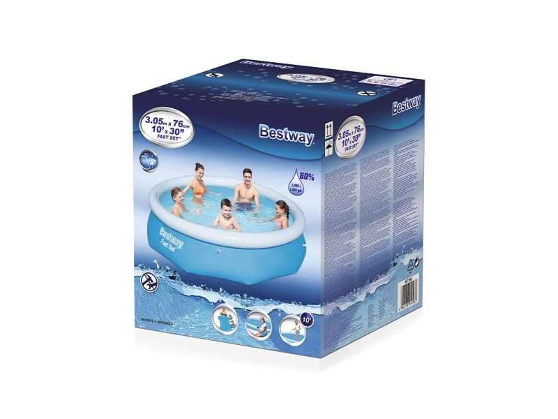 Надуваем Басейн Bestway Син 3800 l 305 x 76 cm