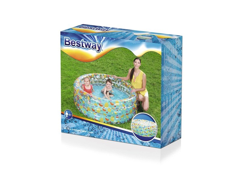 Детски басейн Bestway Тропически 150 x 53 cm