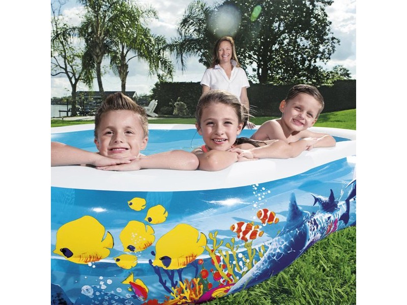 Детски басейн Bestway Многоцветен 262 x 157 x 46 cm