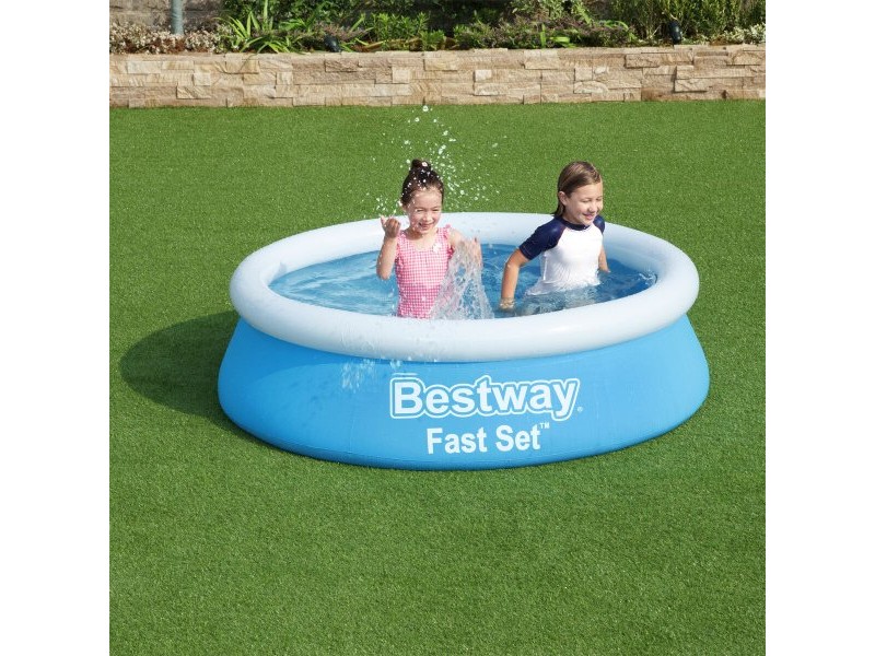 Надуваем Басейн Bestway Син 940 L 183 X 51 cm Надуваем Басейн Bestway Син 940 L 183 X 51 cm