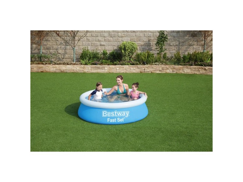 Надуваем Басейн Bestway Син 940 L 183 X 51 cm Надуваем Басейн Bestway Син 940 L 183 X 51 cm